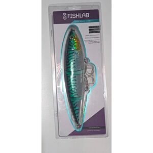 FishLab Hard Mack Attack Fast Sink Swimbait 9in 6oz Green Mackerel MAH-FS-9-GM